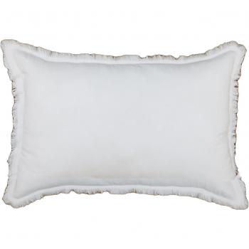 Coussin Blanc Déhoussable 40x60 cm SUD ETOFFE