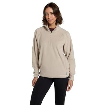 Cozy Beige Stockholm Women's Half‑Zip Fleece – 16