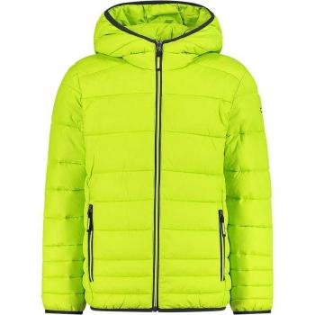 Cappuccio Hoodie Verde Acido CMP Padded Feel-Warm