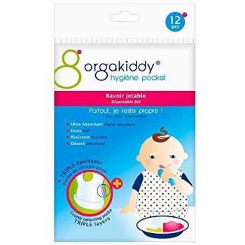 Baberos Desechables ORGAKIDDY 12 unidades