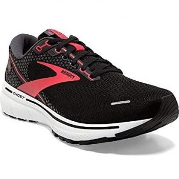 Brooks Damen Ghost 14, Schwarz Koralle, Größe 38