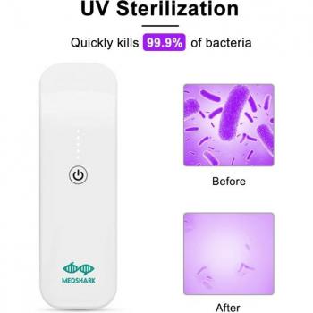 Desinfectante ultravioleta portátil con ozono