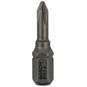 Bosch Extra Hard Phillips Screwdriver Bits PH1 25mm