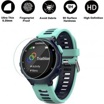 Garmin Vorläufer 735 Bildschirmschutz – Doppelpack 9H HD gehärteter Glasfilm