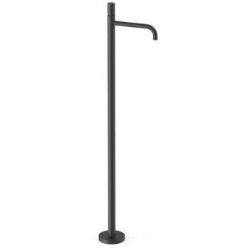Mitigeur sur pied pour lavabo – colonne verticale d’alimentation noir mat 26285306nm