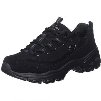 Skechers D'Lites Freizeitschuh Damen schwarz Gr. 42