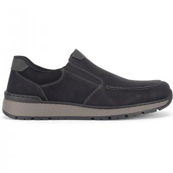 Halbschuhe von Rieker Modell B9062-00 Schwarz