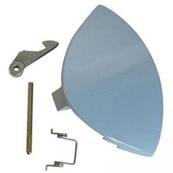 Poignée d’hublot pour lave-linge Indesit – référence 482000022689, bleu