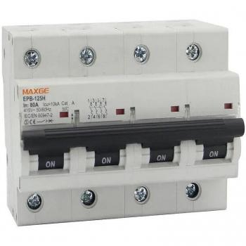 Interruptor Maxge 125A 10kA 4 Polos – Protección Industrial
