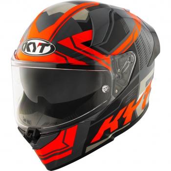 Casco Moto Integrale KYT R2R OCTANE Arancio taglia M