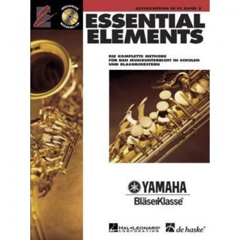 Essential Elements, für Altsaxophon in Es, m. Audio-CD-Band 2