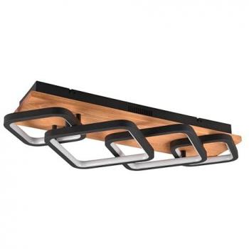 TRIO Leuchten RAMA LED Deckenlampe warmweiß