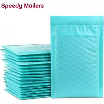 Protection Enveloppe Poly Vert – 4x7 pouces, 12x18 cm (10 pièces)