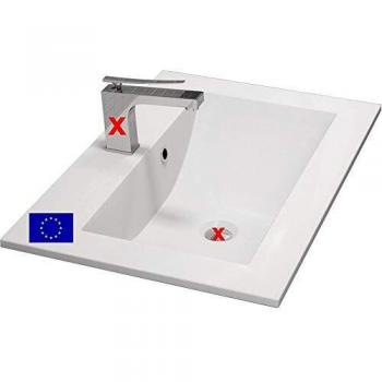 Einbau-Waschbecken 70 cm x 45 cm – Premium-Mineralguss aus der EU