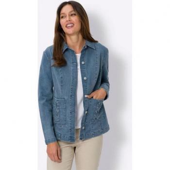Robuste Allwetter Jeansjacke für Frauen