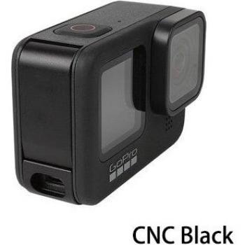 Accessoire GoPro HERO9 : couvercle latéral aluminium, batterie de remplacement, couleur noire