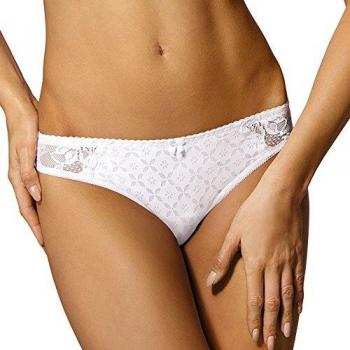 Damenunterhose Gorteks 68792 – stilvoller White String, Größe 46