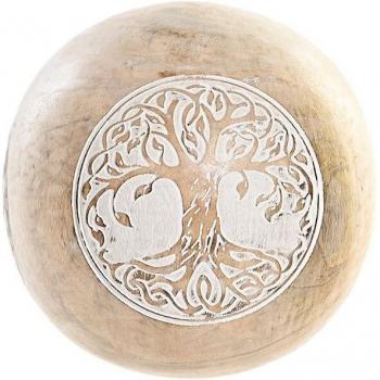 Statua Gufo Naturale 13 x 13 x 13 cm