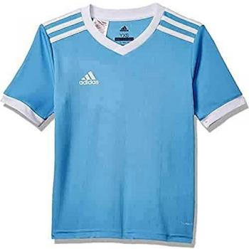 Adidas Herren TABELA 18 JSY T-Shirt, Azucla/Blanco, Größe XS