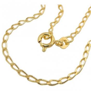 Gallay Gold‑Collier 9Kt, 2 mm Weitpanzer, 45 cm – glänzend