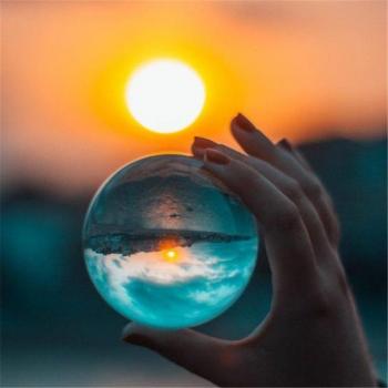 10CM Clear Crystal Ball