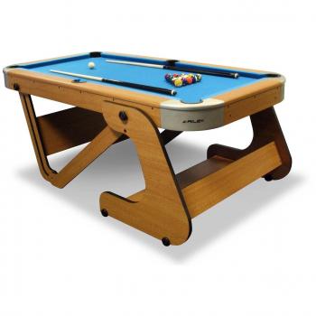 Supersize Folding Pool Table 66 – Beech Finish