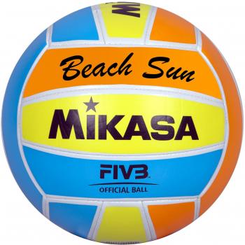 Mikasa Beach Ball Trio – Orange, Hellblau & Gelb, 5 Stück (Flasche 1632)