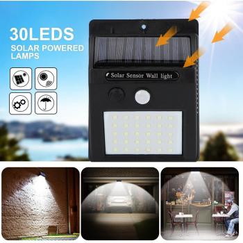 Emergency Outdoor Solar Lamp 180 LED COB 4000LM with PIR Sensor