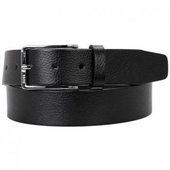 Cintura Boss Erman Taglia 35 Nera 10266901 105 cm