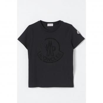 Tee-shirt Enfant MONCLER Noir 6 ans