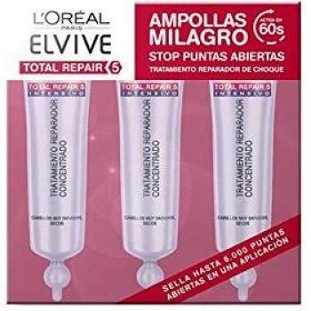 Elvive Total Repair 5 Ampolline Veloce 60 Secondi 3-Unità