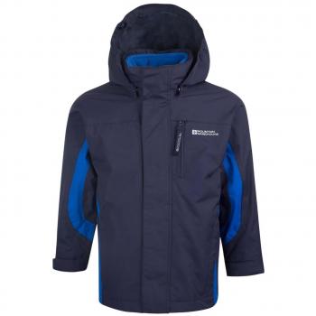 Cannonball Kids‑Wasserfest 3‑in‑1 Jacke – Marineblau