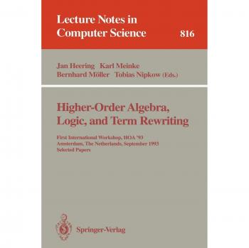 Higher-Order Algebra Logic and Term Rewriting