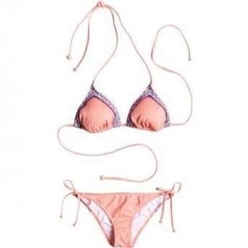 Moda Playa Roxy Naranja Bikini S