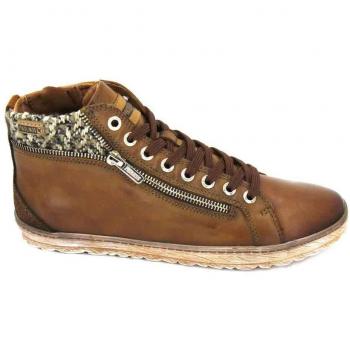 Marron Brandy Pikolinos Lagos 901_i18 Baskets Hautes Femme 38 EU