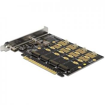 PCIe 16x Karte > 4x Intern NVMe M.2, Controller