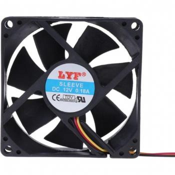 Ventilador de 80mm para Disipador de Calor