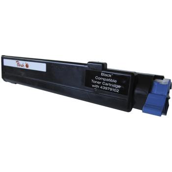 Cartuccia toner riutilizzata Peach nero OKI 43979102