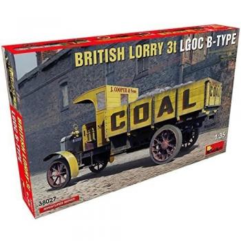 B‑Type 3 t UK Lorry Plastic Model – Miniart 38027