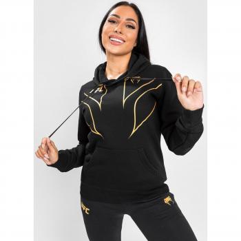 Sudadera UFC Venum Fight Night 2.0 Mujer con Capucha de Campeón