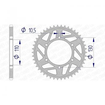 AFAM 13814‑520 Unisex Alu-Krone für Damen & Herren