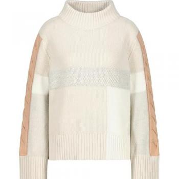 Monari Strickpullover mit Colourblocking