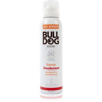 Bulldog Bergamot & Sandalwood Deodorant Spray Without Aluminum 125 ml
