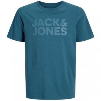 Jack & Jones Jjecorp T-shirt met logo en ronde hals