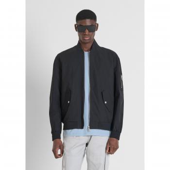 Coat Regular Fit Negro – Antony Morato