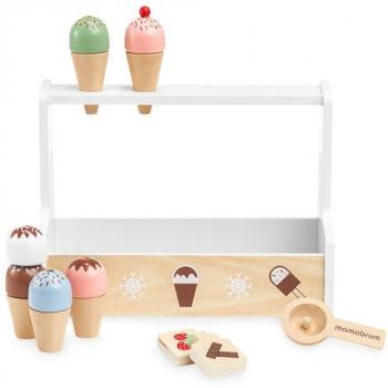 Crème Glacée en Bois