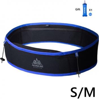 Aonijie Portable Waist Bag with Soft Water Flask for Outdoor Activities