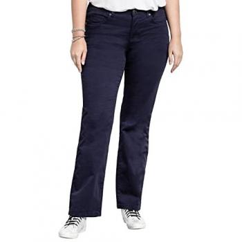 Sheego Bootcut-Hose für große Größen, marine