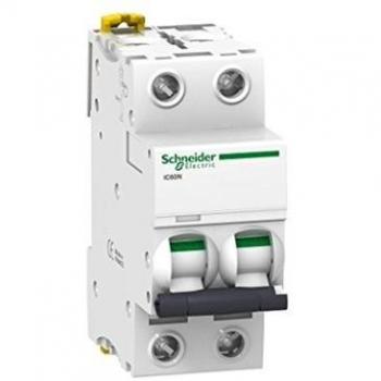 Interruttore Magnetotermico Schneider 2P 4A 6KA C 2M IC60N A9F74204