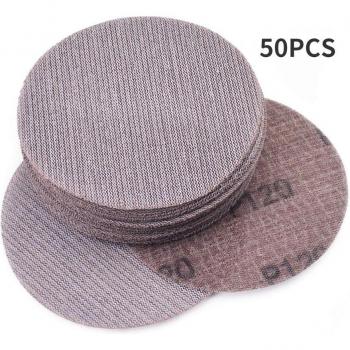 Disco Lijado 5” (Gancho/Bucle) – 50 Unidades